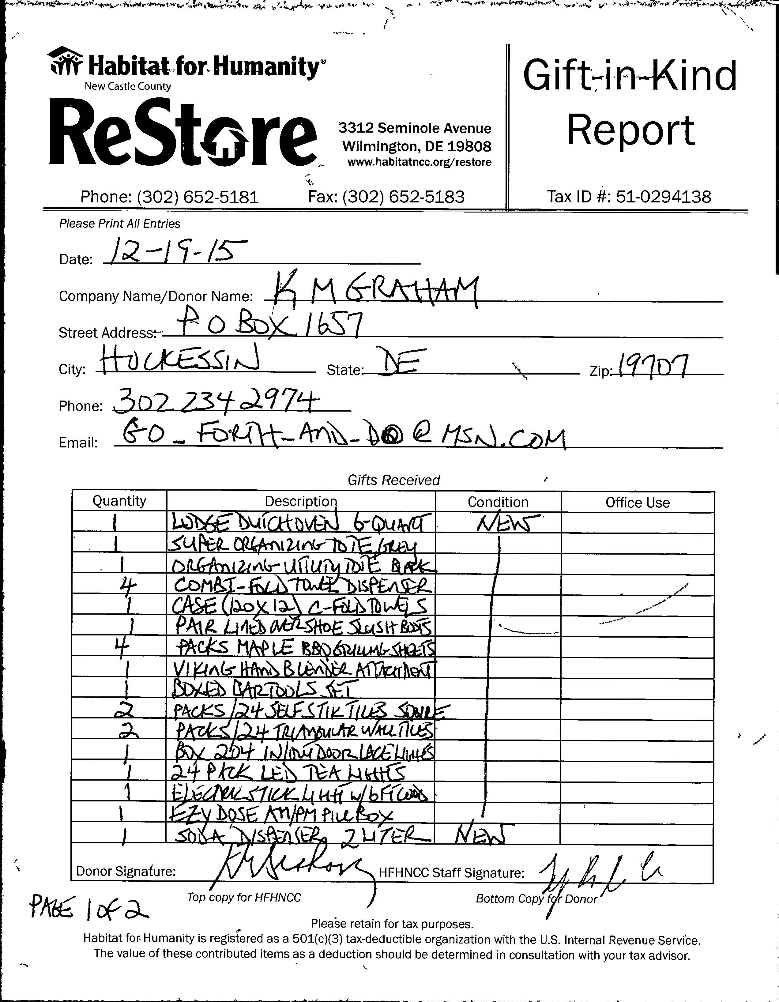 2015 Donations to Habitat for Humanity Restore InstAppraisal